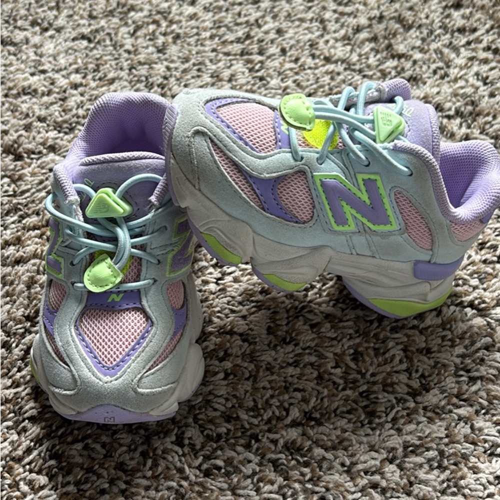 New Balance 9060 Toddler Girl “Lilac/White” Shoes